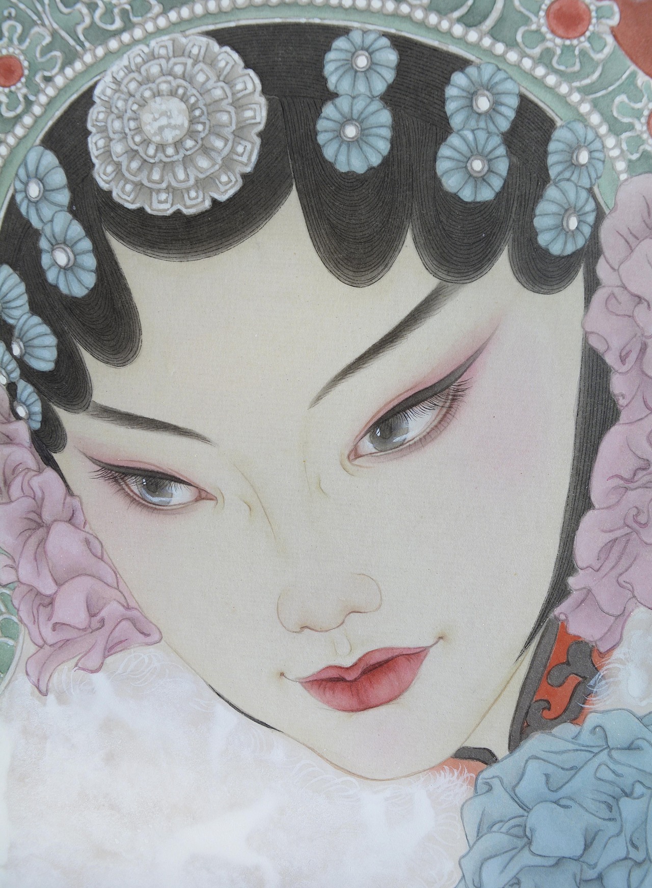 刀马旦|纯艺术|绘画|ruby可可 - 原创作品 - 站酷 (zcool)