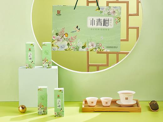 小青柑礼盒茶叶拍摄 | 名图视觉