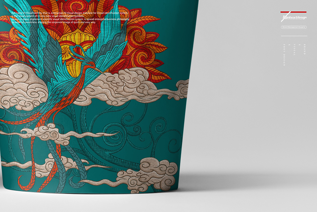 国风唐韵新年青鸟宝相花定制方案包装设计-因心设计（图ZMTk4ODc2MTY4） - 品牌 - 站酷设计师INHEART上海因心原创素材 - 站酷ZCOOL