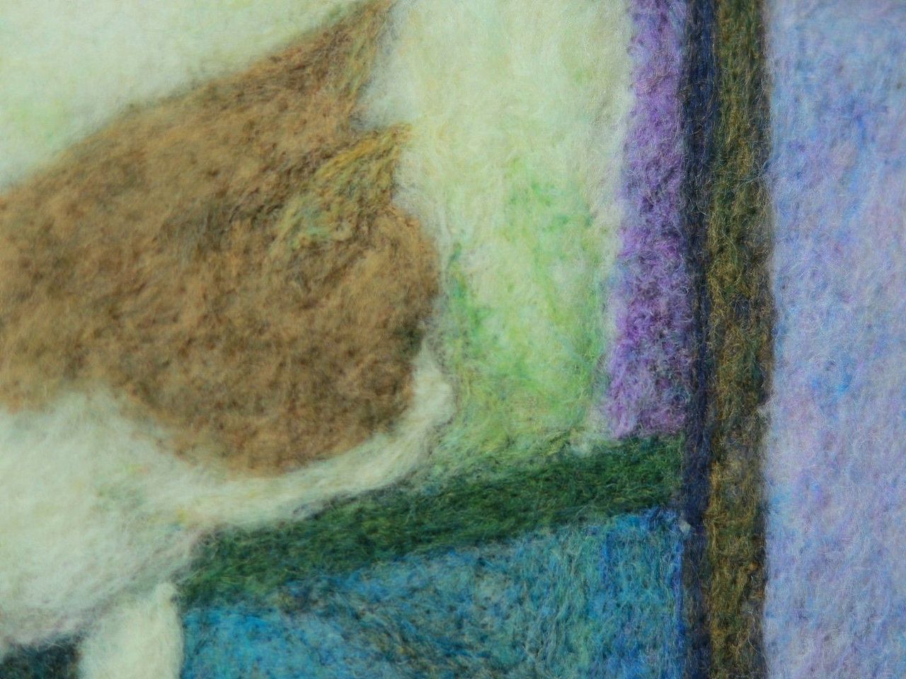 毛毡画 | 好奇小猫（图ZMzY3NTA1NjEy） - 绘画 - 站酷设计师Zita齐塔手作原创素材 - 站酷ZCOOL