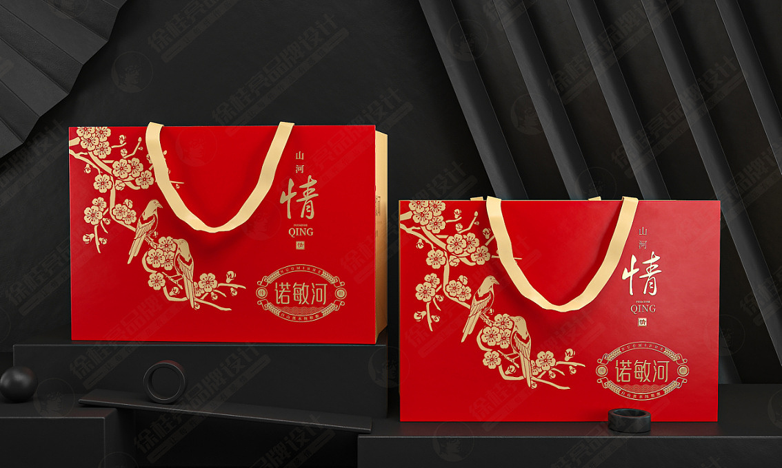 诺敏河白酒—徐桂亮品牌设计!