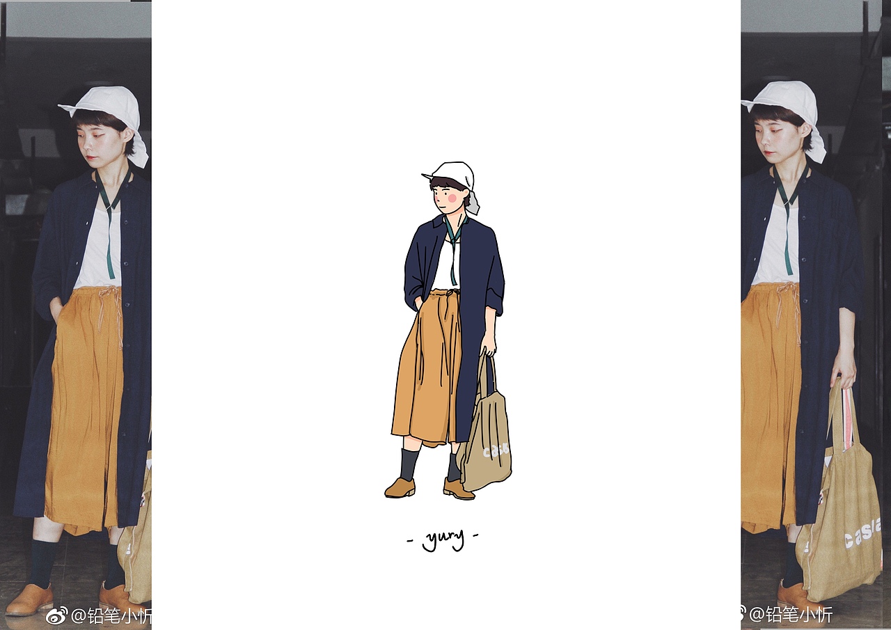 人物插画练习（图ZMTA0NDIwMjUy） - 创作习作 - 站酷设计师阿椒椒椒原创素材 - 站酷ZCOOL