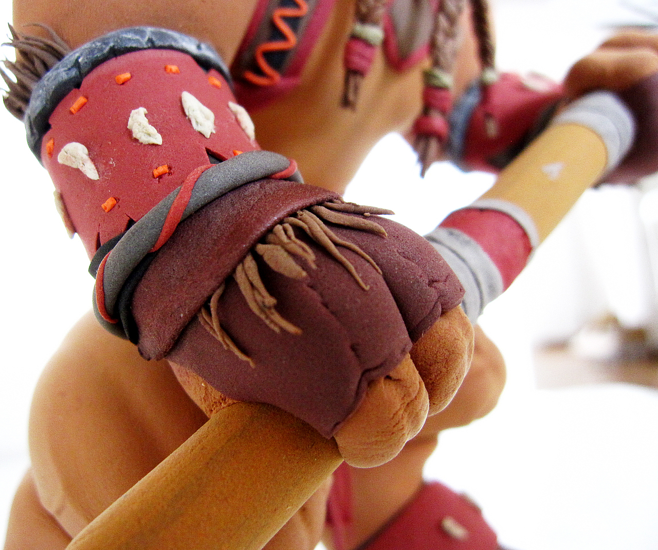 魔兽-牛头人酋长|手工艺|手办/模玩|柠茶_原创作品-站酷zcool