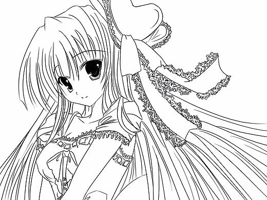 手绘漫画线稿