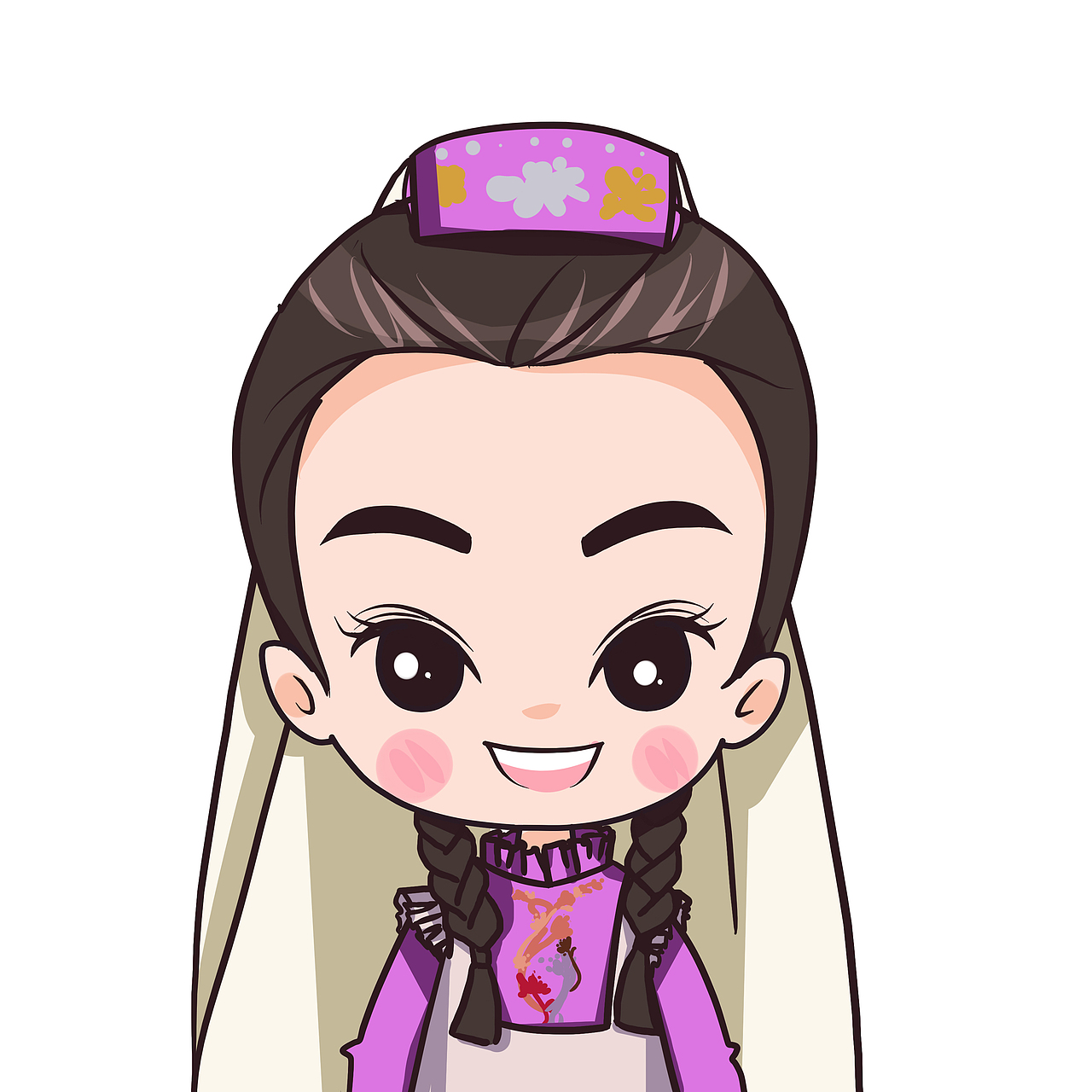 新疆世居少数民族Q版形象设计（图ZMTM4NzQyMzg0） - 艺术插画 - 站酷设计师南思nice原创素材 - 站酷ZCOOL