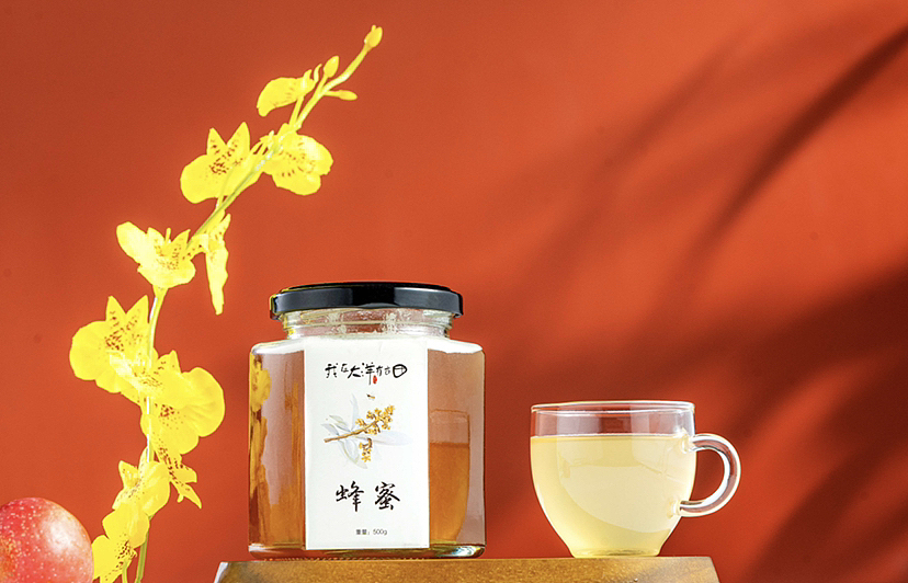 蜂蜜产品拍摄