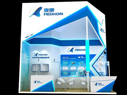 展位展会展示展台展厅展馆展览设计3D效果图