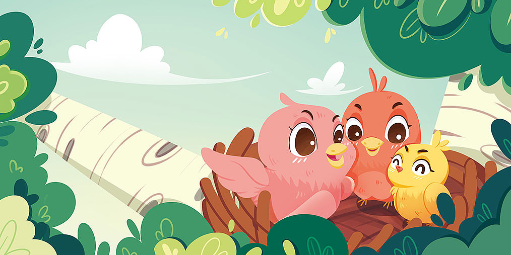 绘本《小不点的999次飞翔》（图ZMjU2NTkyMTgw） - 绘本 - 站酷设计师沁宁ing原创素材 - 站酷ZCOOL