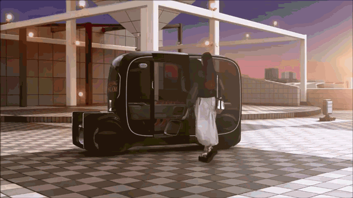 未来概念和出行场景