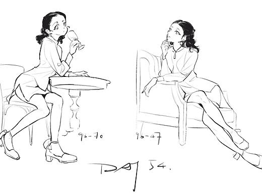 #速写60天挑战赛# @速写班长 DAY54