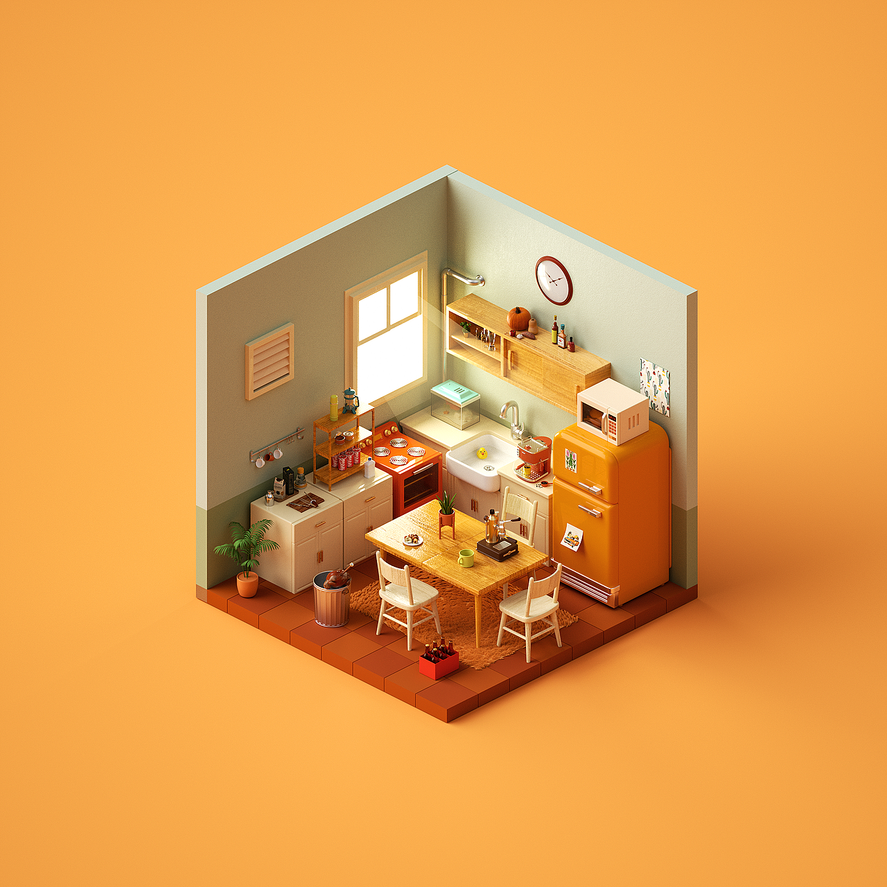 OC第十七期学员作品——NiaoNiao的C4D课堂(上)