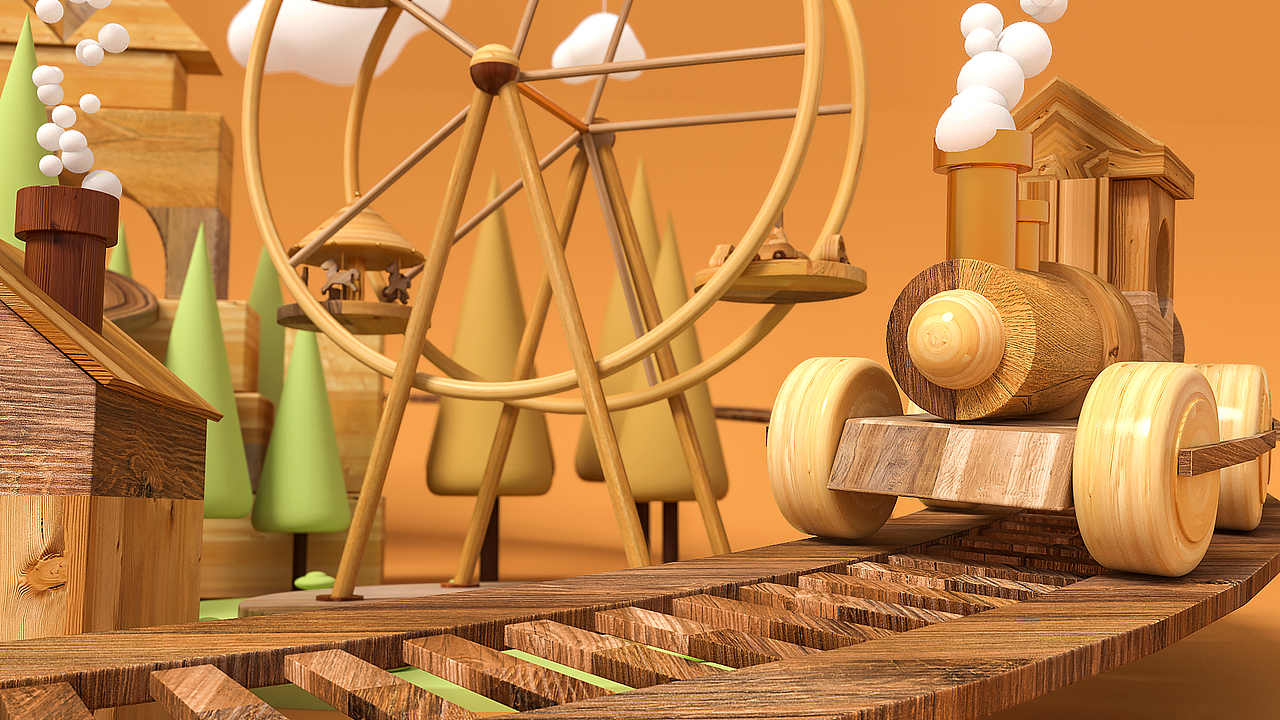 积木动画临摹（图ZMjUzODY1NDM2） - 场景 - 站酷设计师Ice_Away原创素材 - 站酷ZCOOL