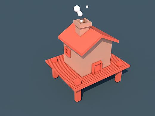 小房子（临摹）（个人主页-ZNTg3Nzg3MDg=） - 其他 - 站酷设计师郭宗琦原创素材 - 站酷ZCOOL