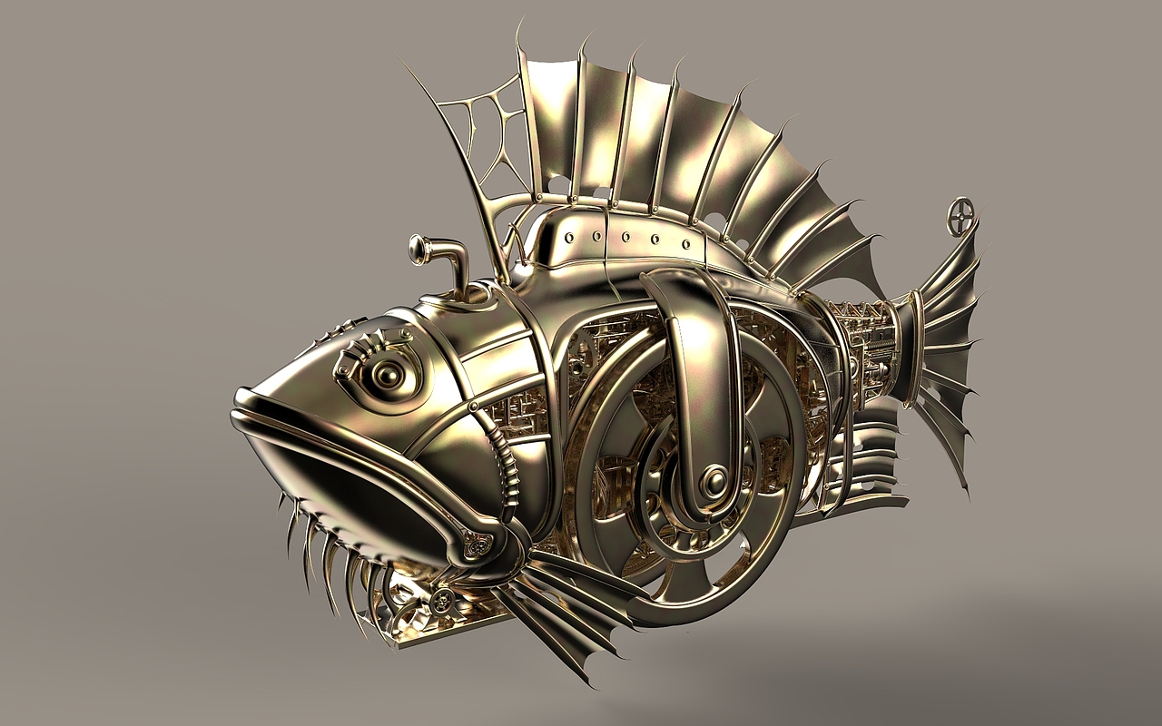 朋克一条鱼（图ZNTk5MDc3ODQ=） - 机械/交通 - 站酷设计师omni1976原创素材 - 站酷ZCOOL