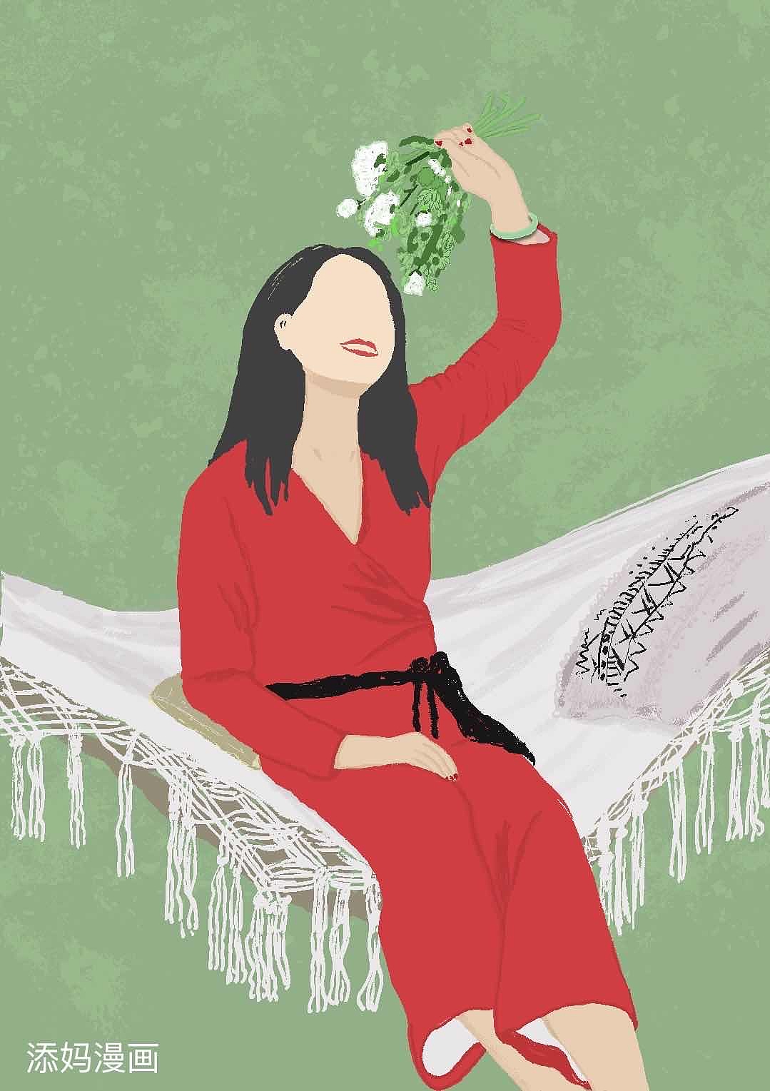 夏日（图ZMjEzNzEzODc2） - 创作习作 - 站酷设计师添妈漫画原创素材 - 站酷ZCOOL