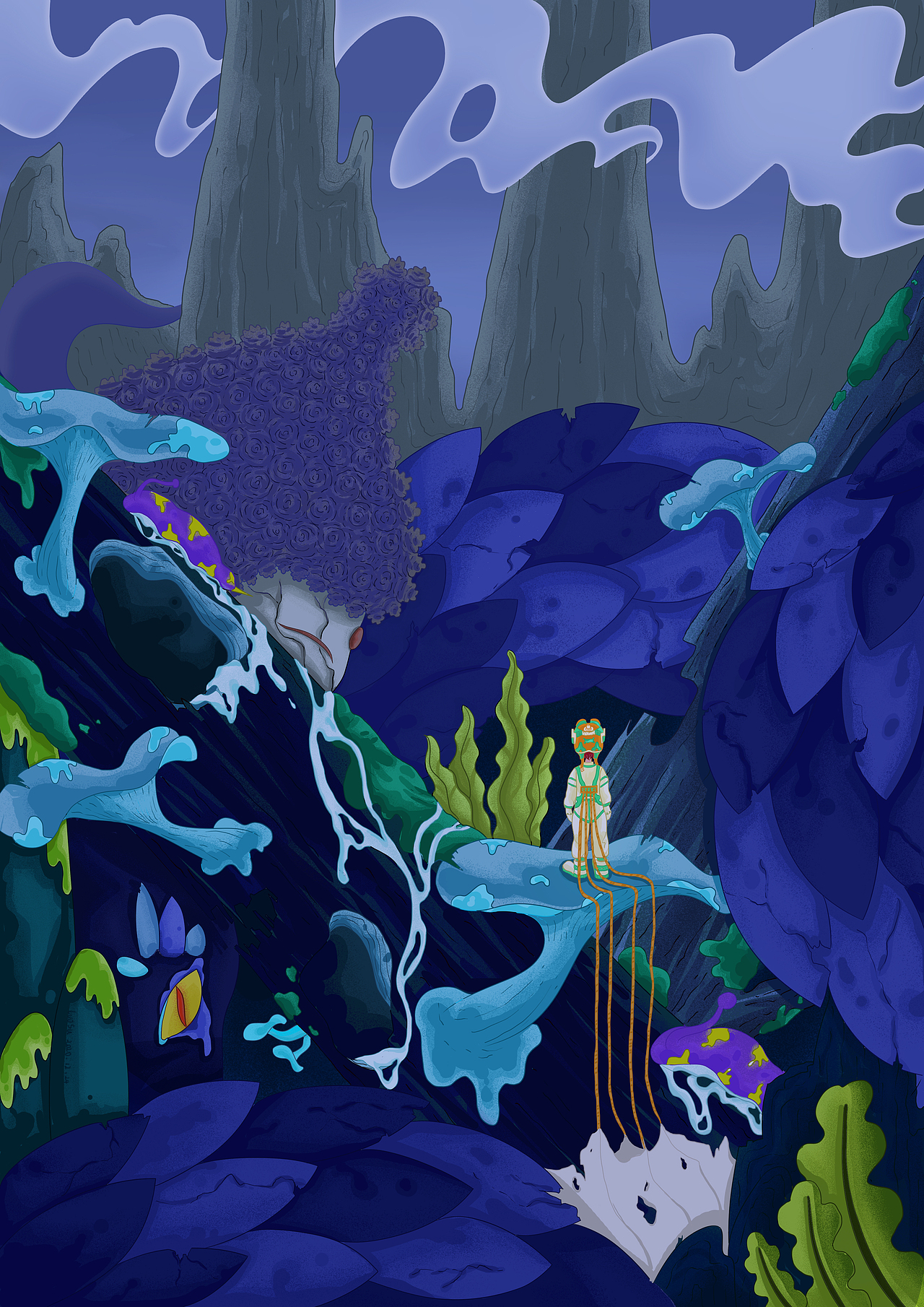 奇遇|插画|商业插画|洛溯 - 原创作品 - 站酷 (zcool)