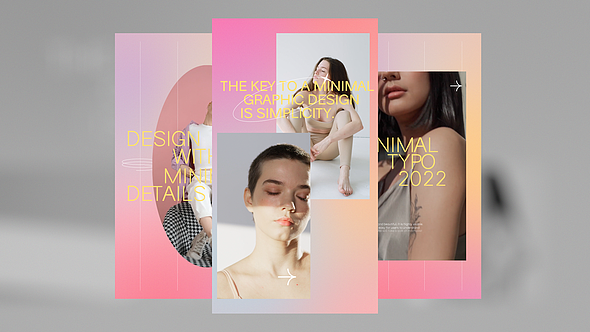 AE模板 | 竖屏级美容化妆品艺术聚会时尚综艺开场白