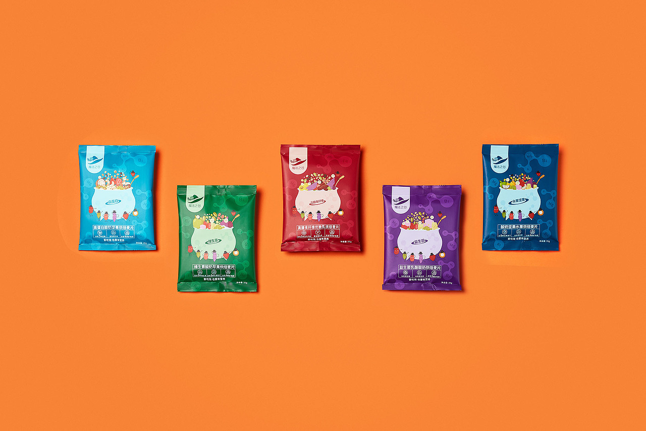 一组代餐麦片包装设计（图ZMjM5NjUyOTg4） - 包装 - 站酷设计师魔法师Bobo原创素材 - 站酷ZCOOL