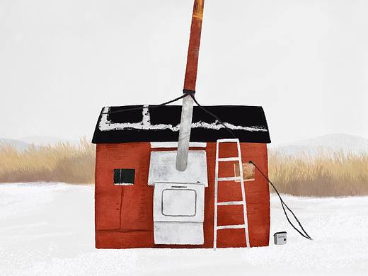 郊野小屋系列插画1%（个人主页-ZNTY3NDQ4OTY=） - 艺术插画 - 站酷设计师猫汤lmt原创素材 - 站酷ZCOOL