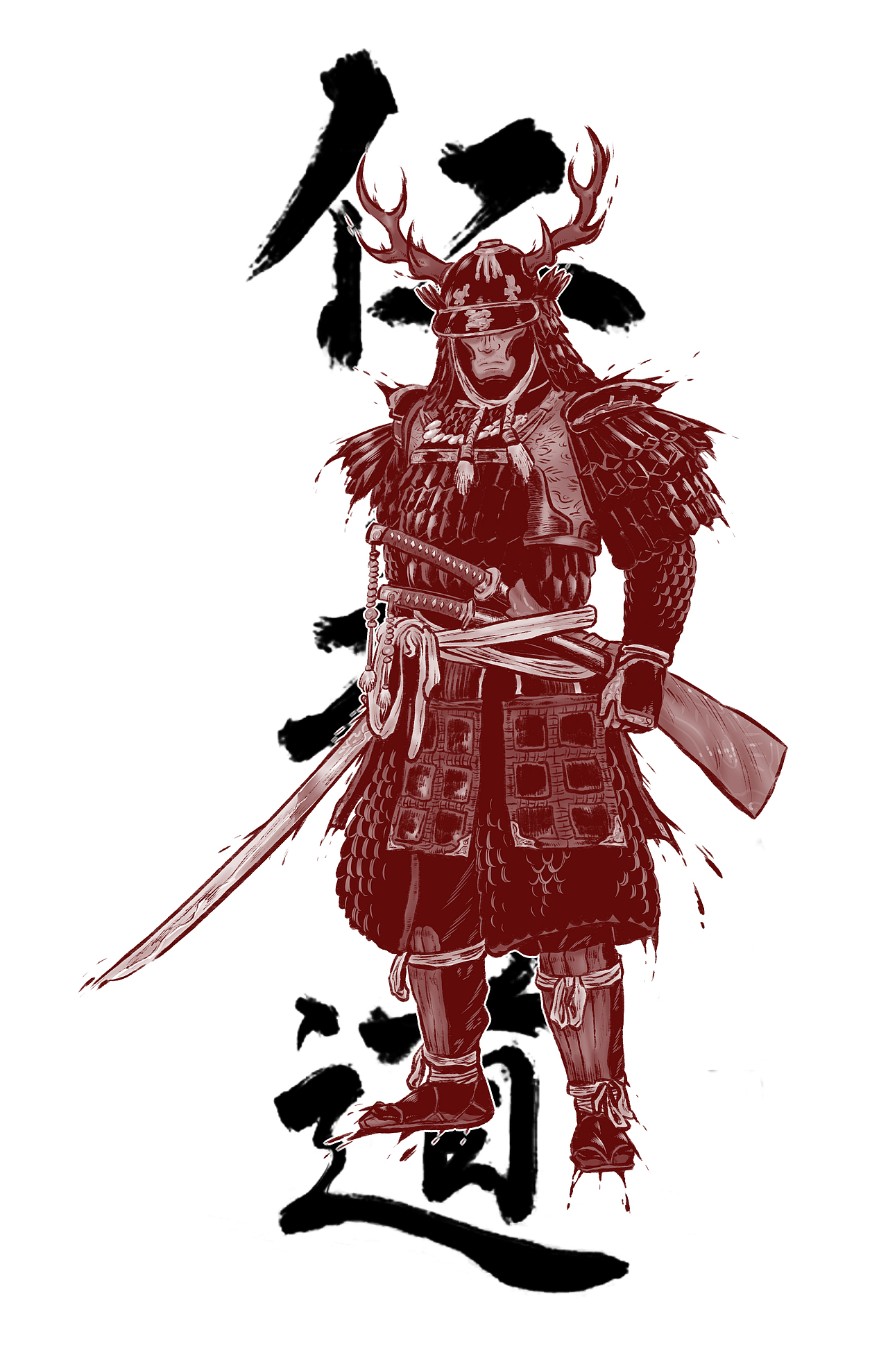 对马岛之魂（图ZMjIxOTM2Mjg4） - 创作习作 - 站酷设计师Reeexxx原创素材 - 站酷ZCOOL