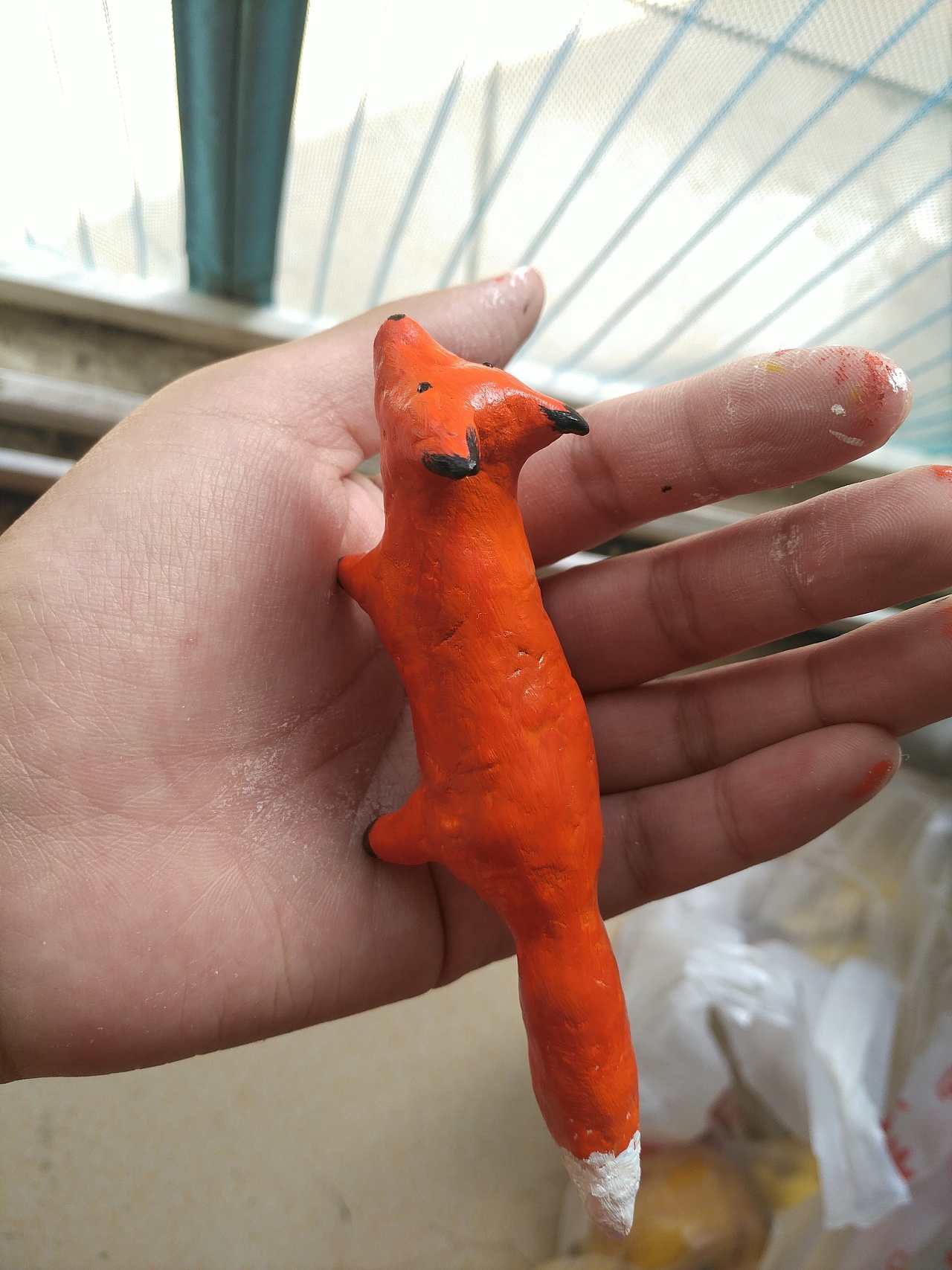 玩泥巴——小狐狸