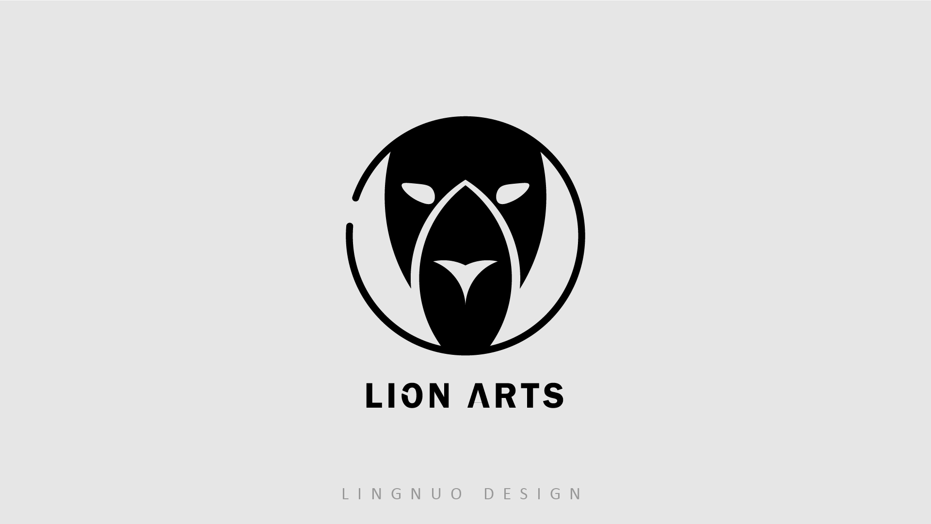 霸气动物logo设计图片