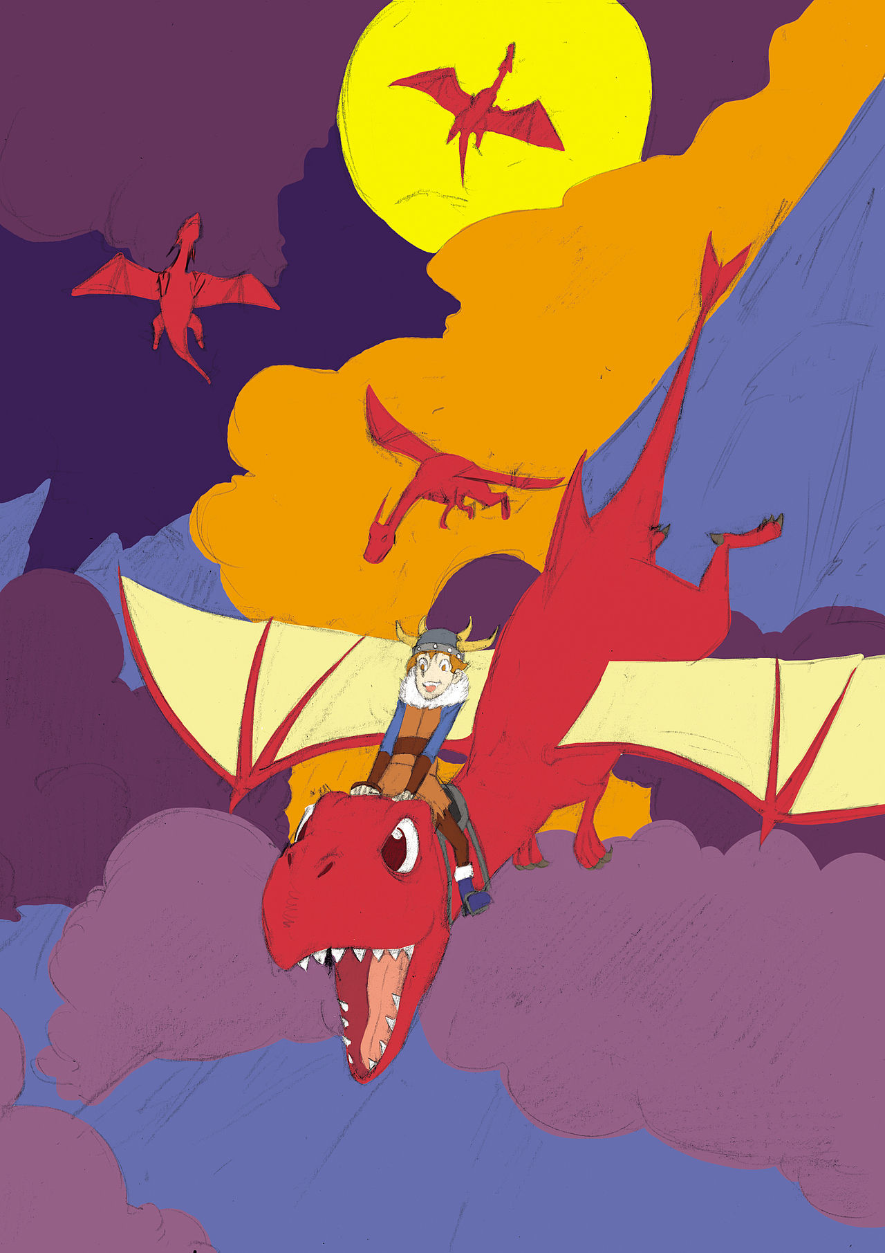 驯龙高手封面制作