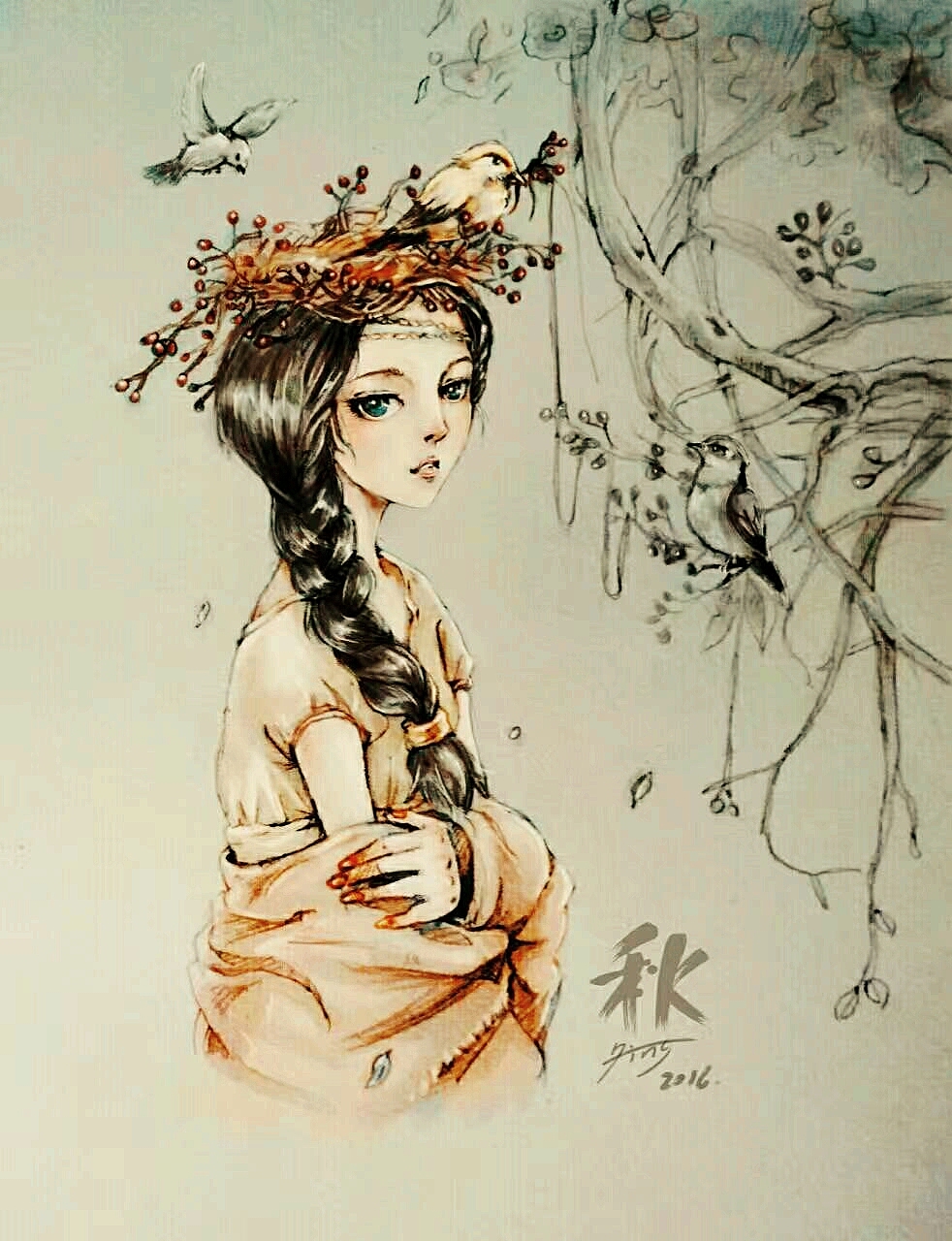 清新四季（图ZNjY4NTQxNDg=） - 创作习作 - 站酷设计师丁炏燚原创素材 - 站酷ZCOOL