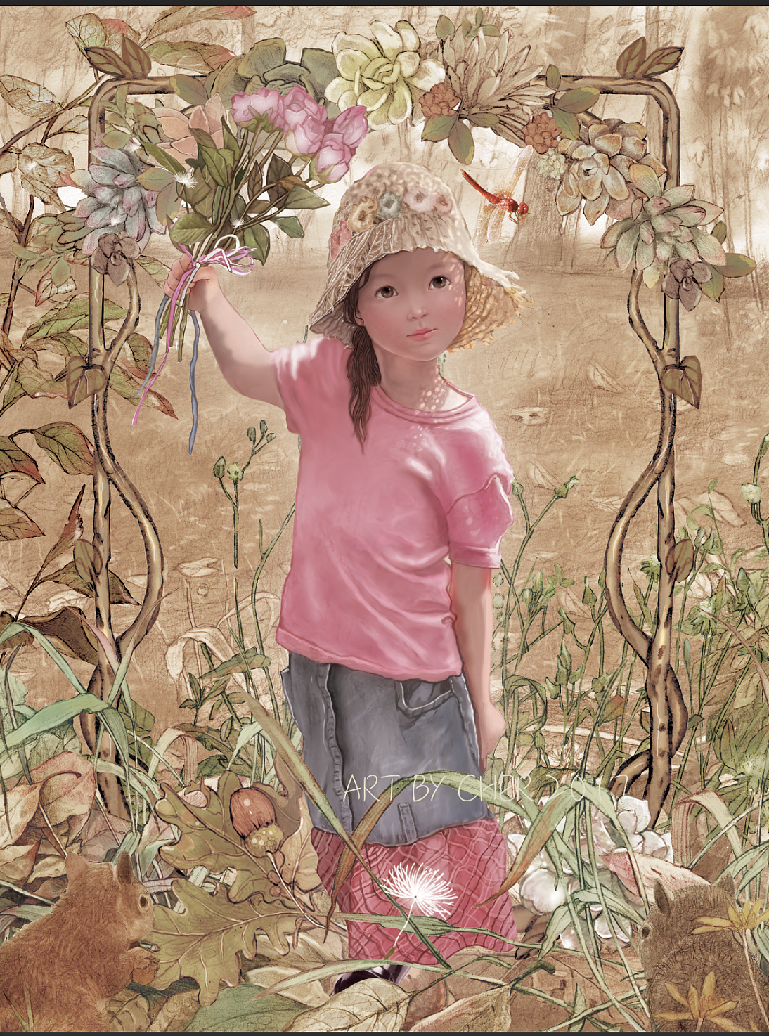 盛世欢颜(系列组画)(图ZOTA0NjEyNDQ=) - 艺术插画 - 站酷设计师胖蛇CHER原创素材 - 站酷ZCOOL