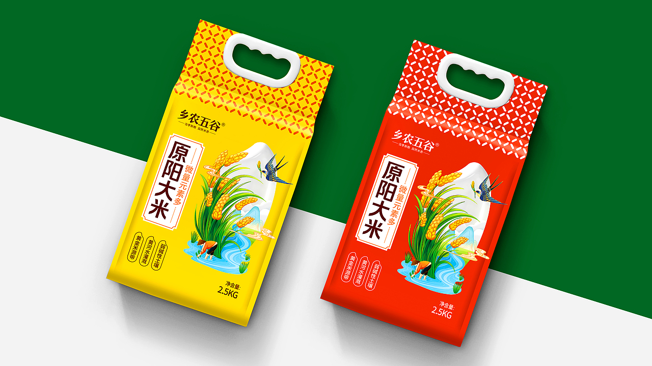 原阳大米（图ZMjU0NjU0MDU2） - 包装 - 站酷设计师王品设计原创素材 - 站酷ZCOOL