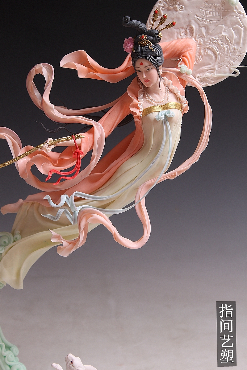 面塑(嫦娥奔月)