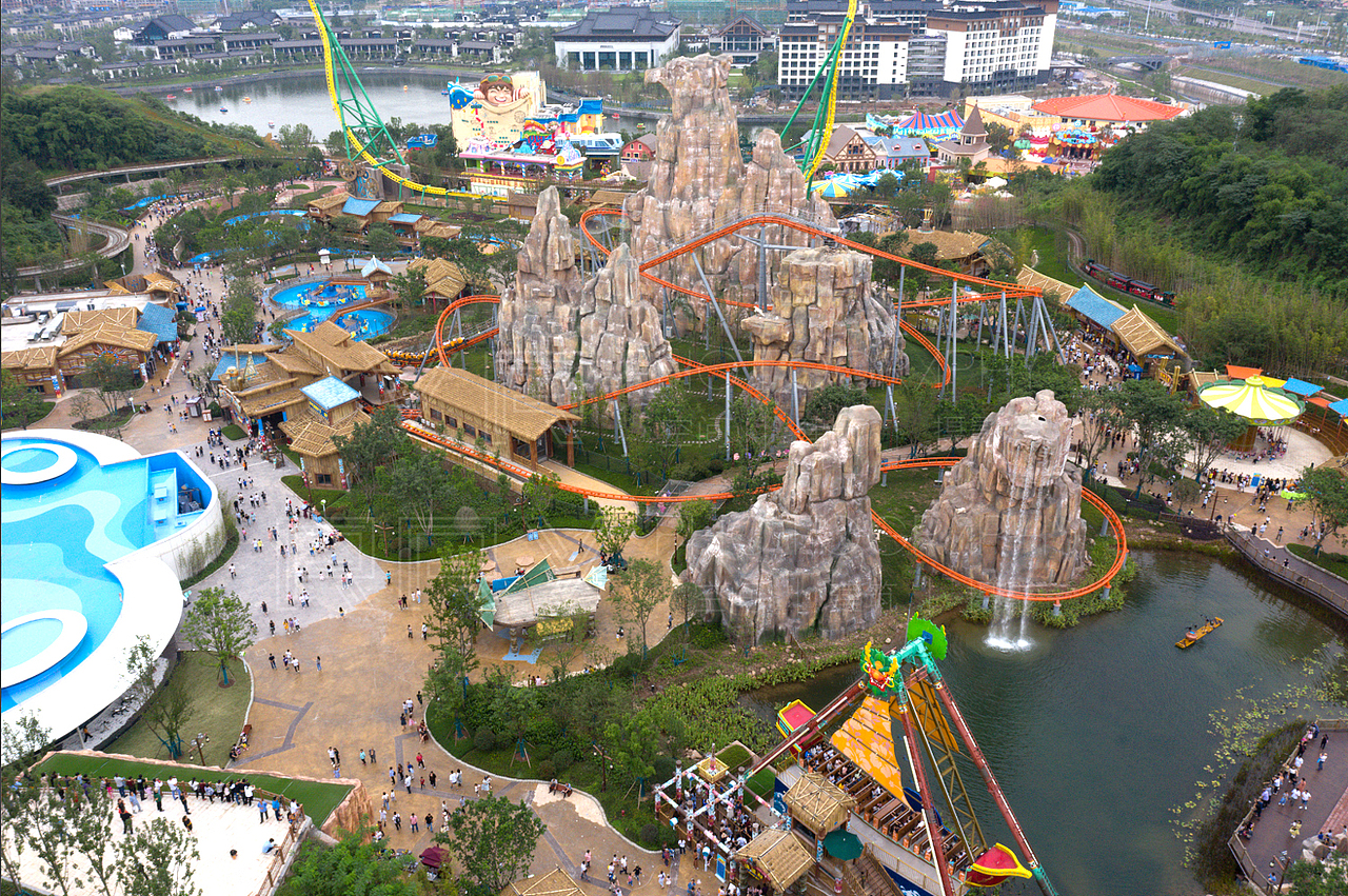 重庆游乐园（图ZMjI5ODg4NzE2） - 其他空间 - 站酷设计师小钧子原创素材 - 站酷ZCOOL