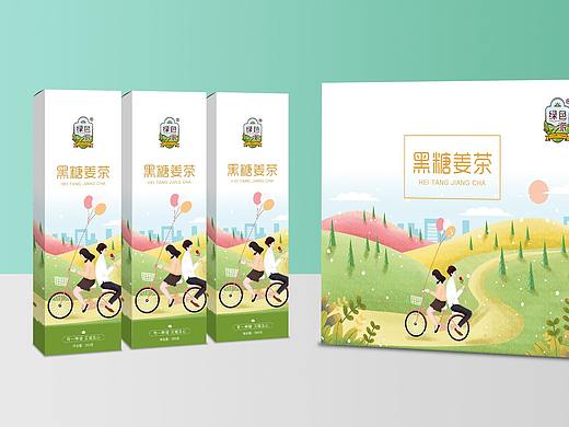 包装-黑糖姜茶-练习