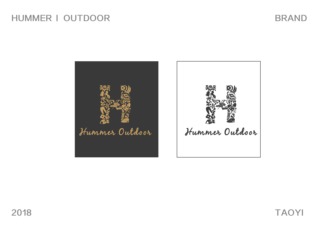 HUMMER OUTDOOR品牌VI（图ZMTM5MTczNjA0） - 品牌 - 站酷设计师文道洛月月原创素材 - 站酷ZCOOL