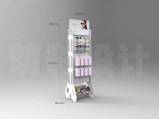 眼镜展示架，纸展架、纸品，环保，可拆卸组装