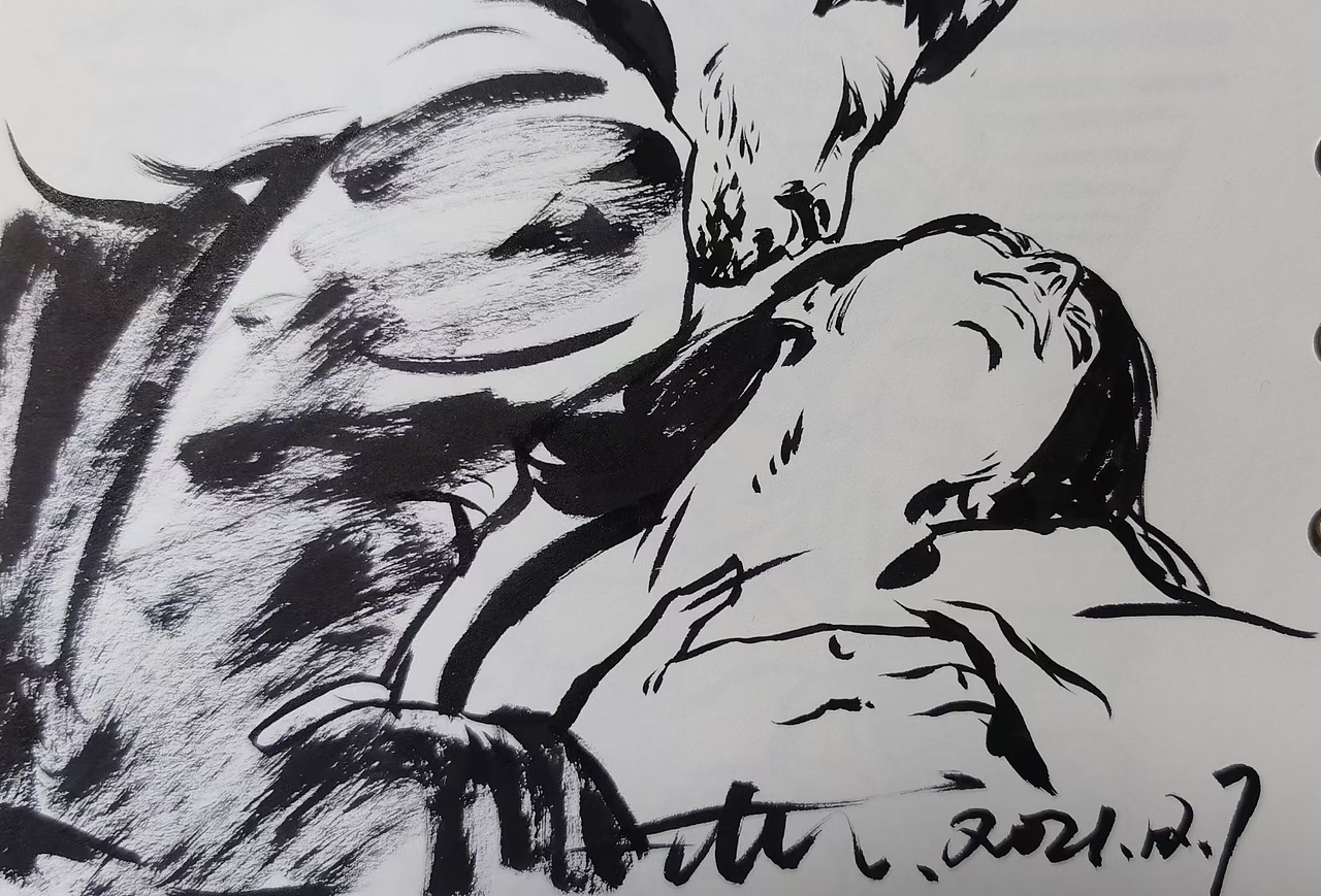 近日速写（图ZMjgxNDkwNTI4） - 绘画 - 站酷设计师张晓睿原创素材 - 站酷ZCOOL