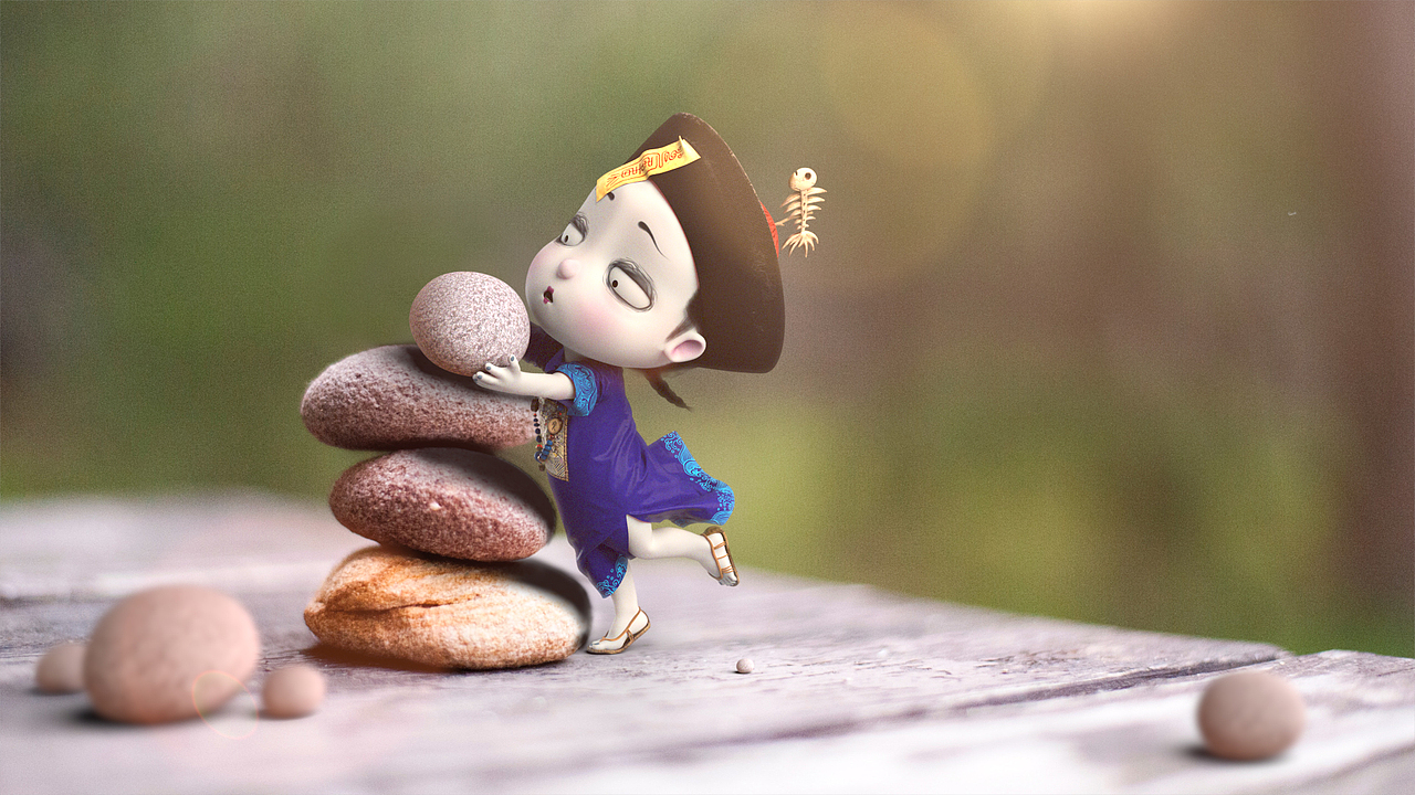 即将说再见的人趁现在要多看几眼僵小鱼电脑壁纸