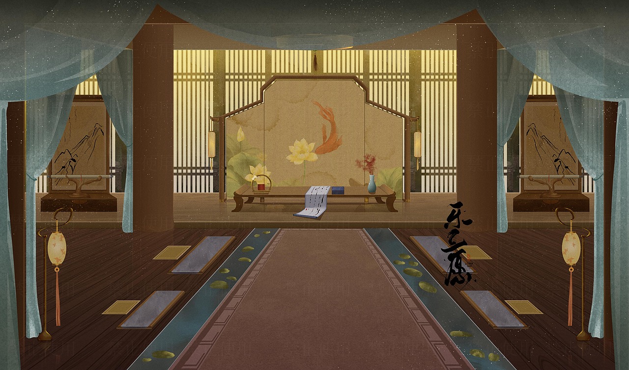 依旧是一波古风场景