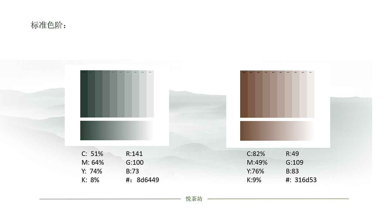 VI视觉设计 【悦茶坊】（图ZODUyMTEyMjg=） - 品牌 - 站酷设计师壹只老糖原创素材 - 站酷ZCOOL