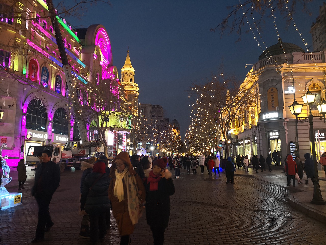 哈尔滨中央大街摄影（图ZMTQzMjY1MDQw） - 环境/建筑摄影 - 站酷设计师karagounis原创素材 - 站酷ZCOOL