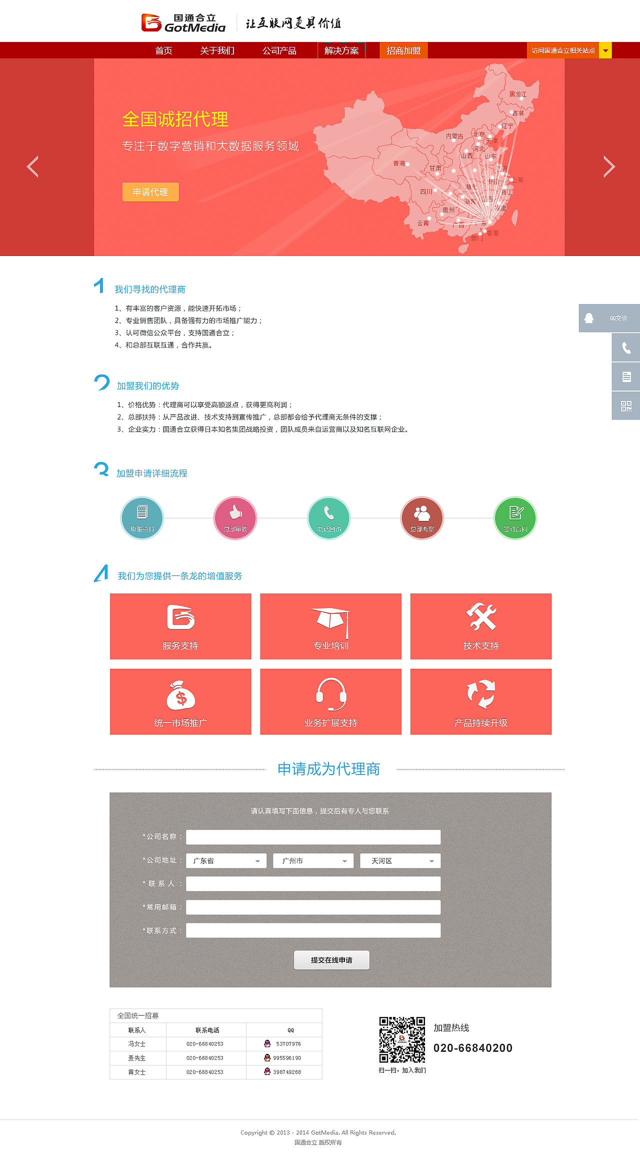 招商加盟合作网页设计（图ZMTkxNzEyNjQ=） - 企业官网 - 站酷设计师司徒承影原创素材 - 站酷ZCOOL