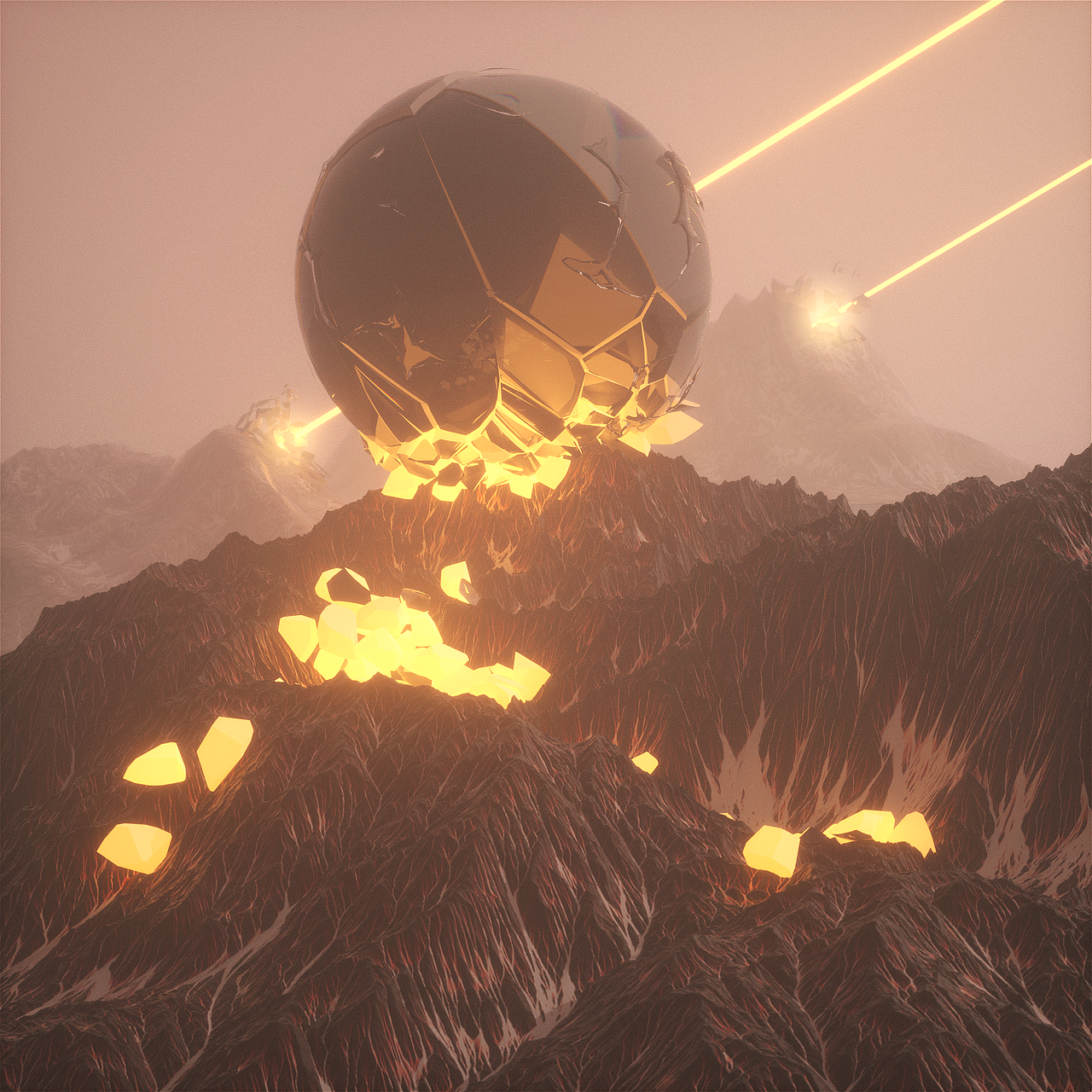 C4D_everydays render-- June 2017