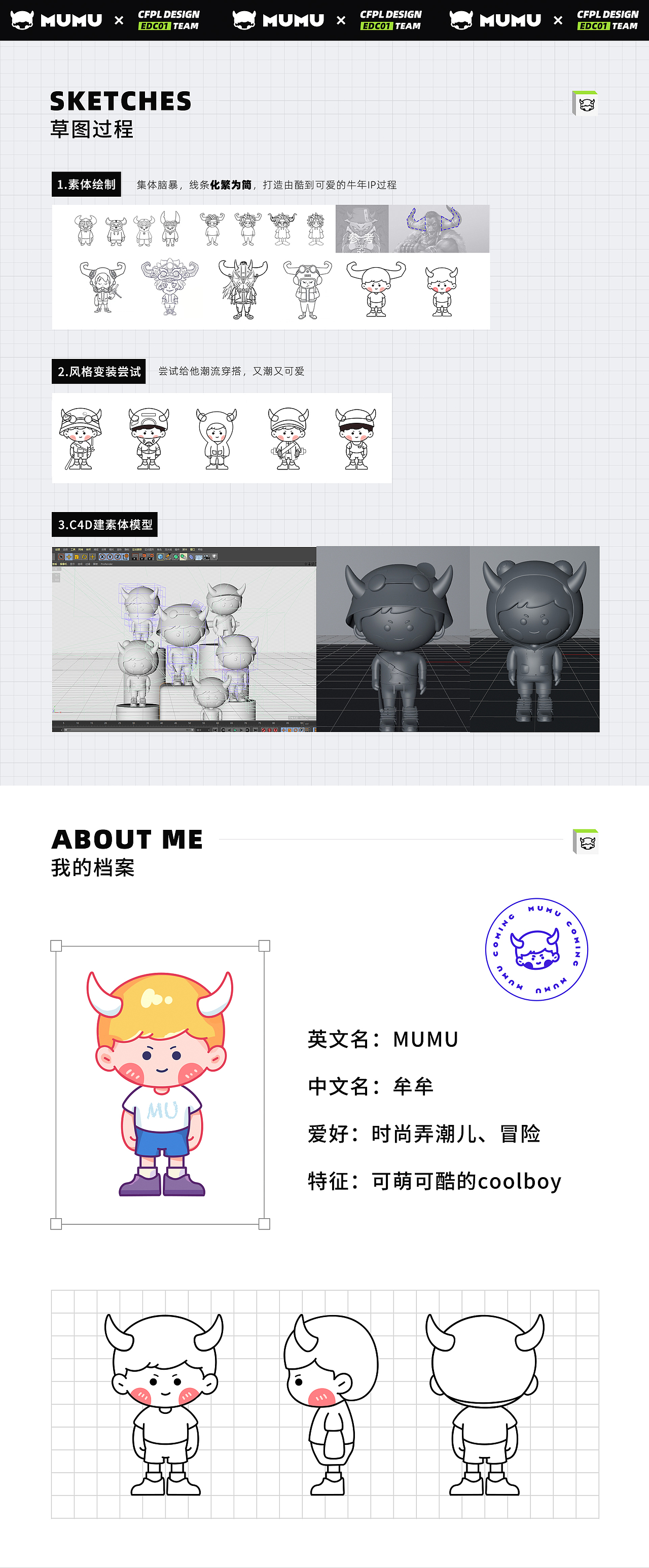 MUMU变装秀 | 原创IP设计（图ZMjQ0MTEwMzc2） - IP形象 - 站酷设计师乘风破浪没有浪原创素材 - 站酷ZCOOL