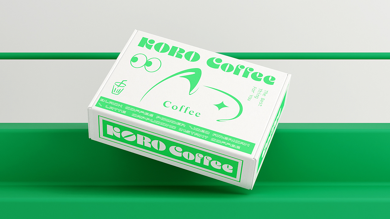 《KORO COFFEE》咖啡品牌设计——捉到一只“咖”