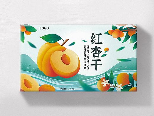 李广杏-红杏干包装设计-习作