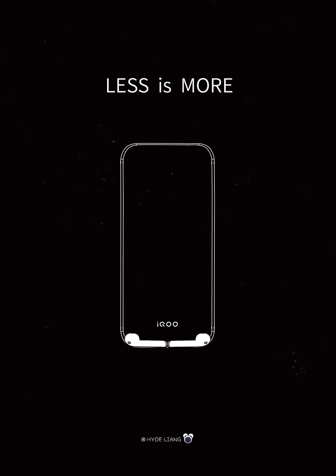 IQOO-LESS is MORE（图ZMjAyOTczODI0） - 其他平面 - 站酷设计师XUEGAOLIANG原创素材 - 站酷ZCOOL