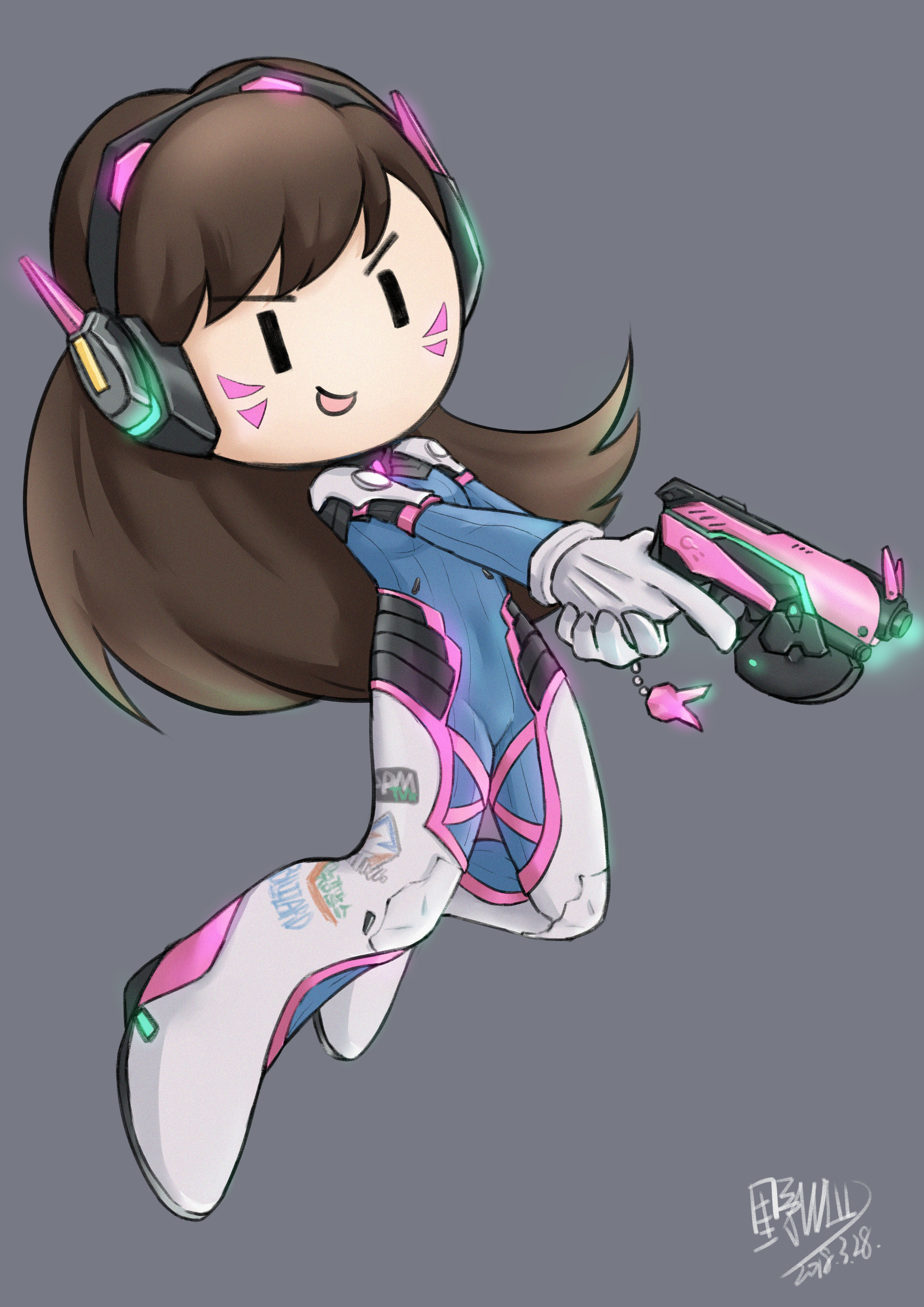 守望先锋q版 摸鱼