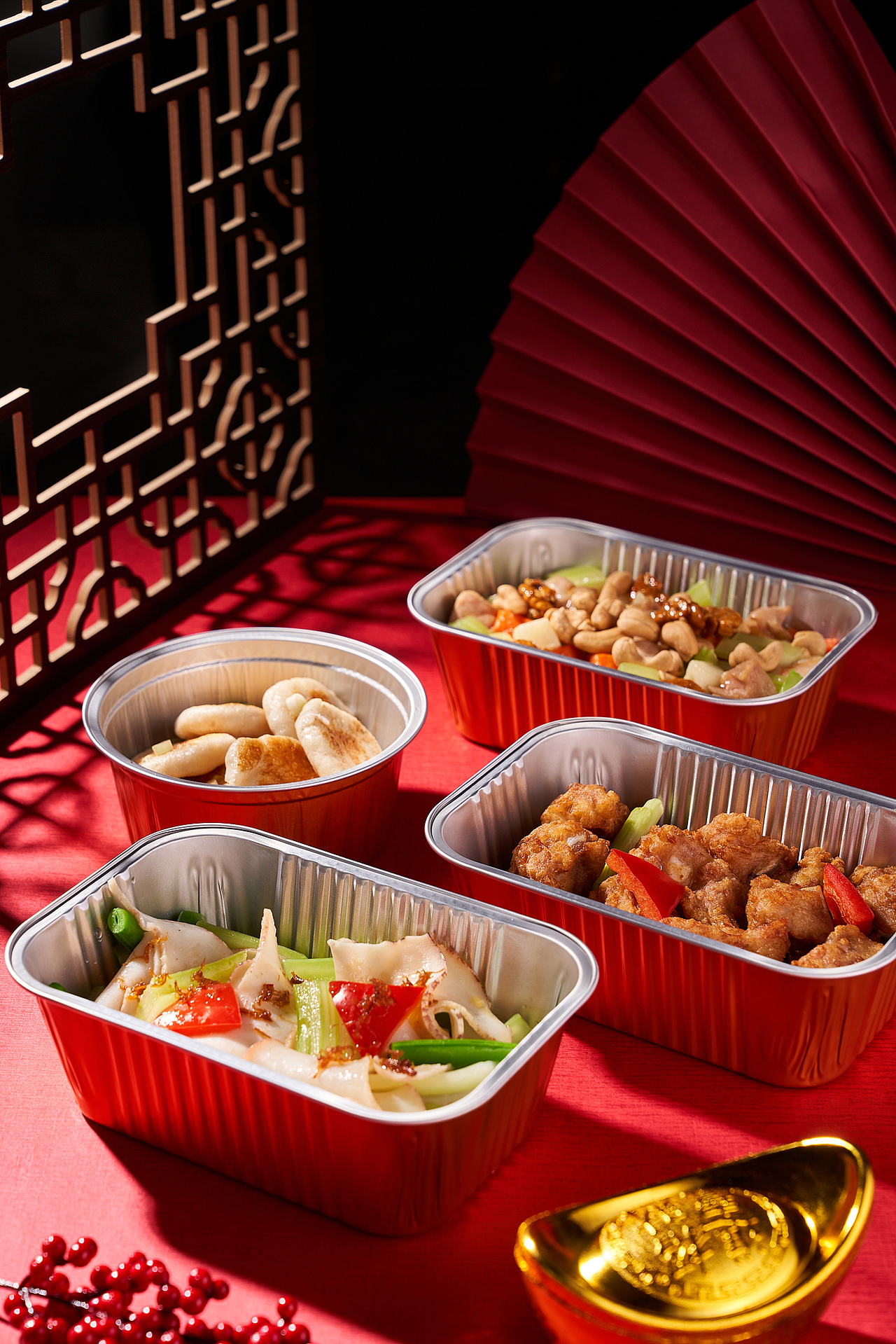 美食摄影-天河希尔顿外带年夜饭