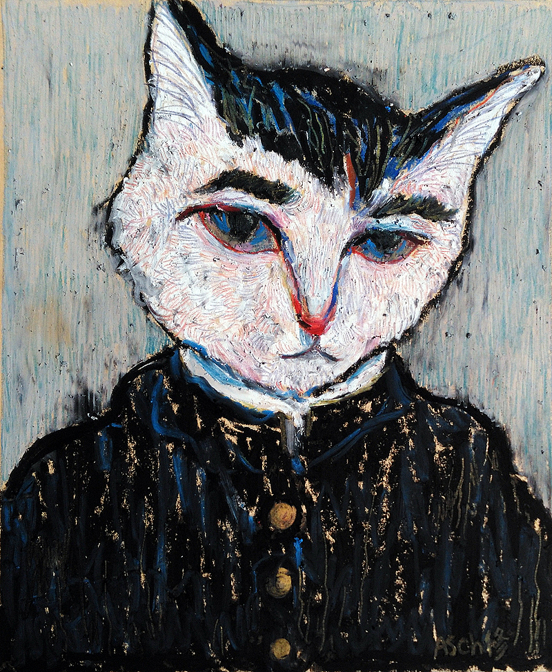 吾辈是猫 02（图ZNjMwMzgwODQ=） - 创作习作 - 站酷设计师Asch修原创素材 - 站酷ZCOOL