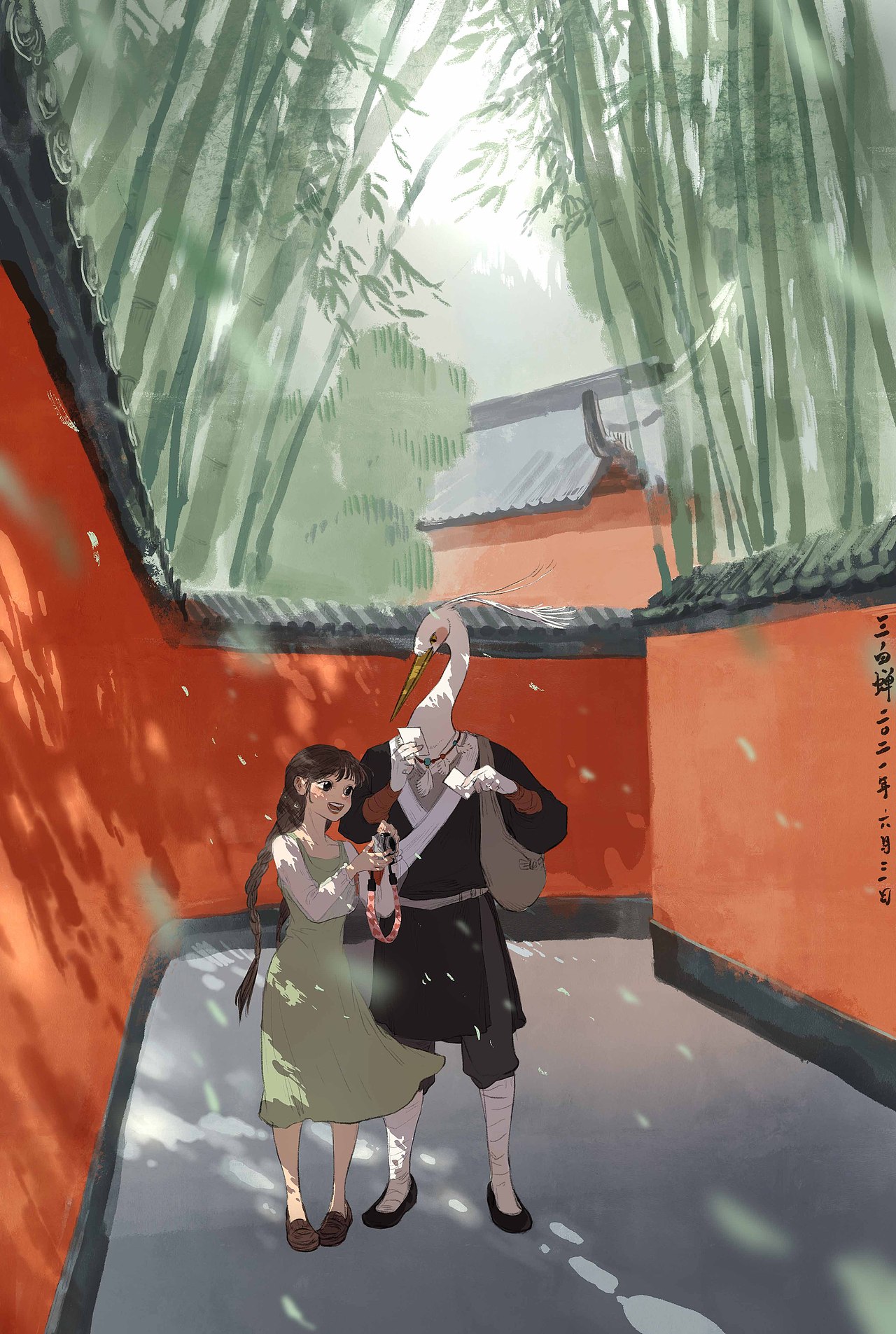 泛灵-水墨国风动物拟人画集（图ZMjg0NzQ3ODUy） - 艺术插画 - 站酷设计师三白蝉原创素材 - 站酷ZCOOL